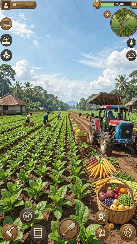 Level menantang dengan rintangan unik.