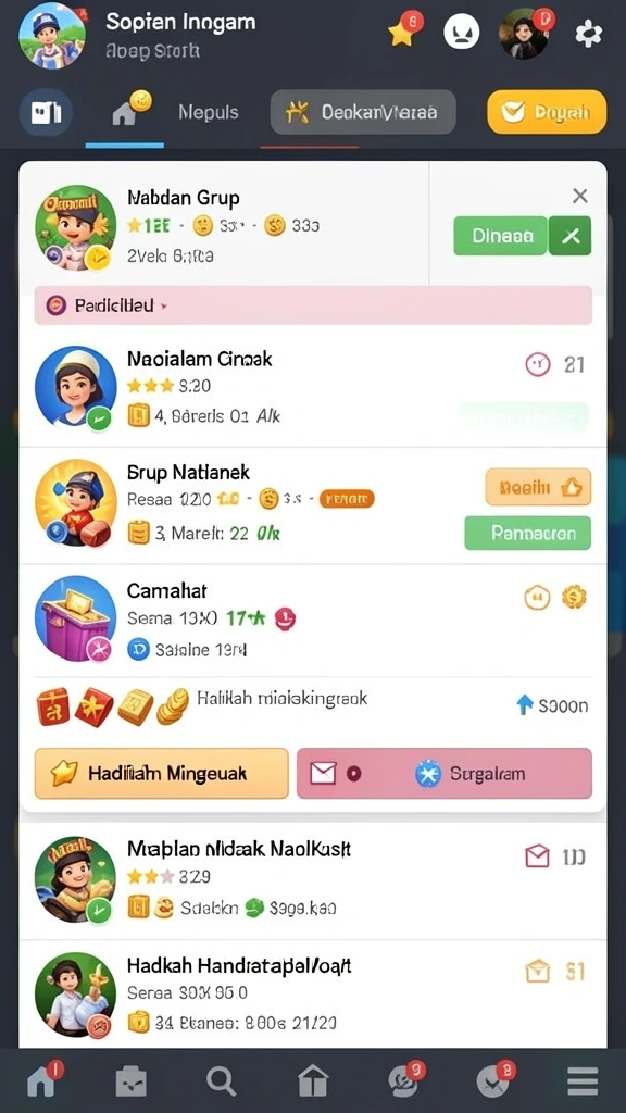 Fitur bonus yang menggiurkan dan menguntungkan.