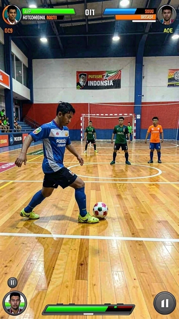 Tampilan grafis yang cerah dan memukau.