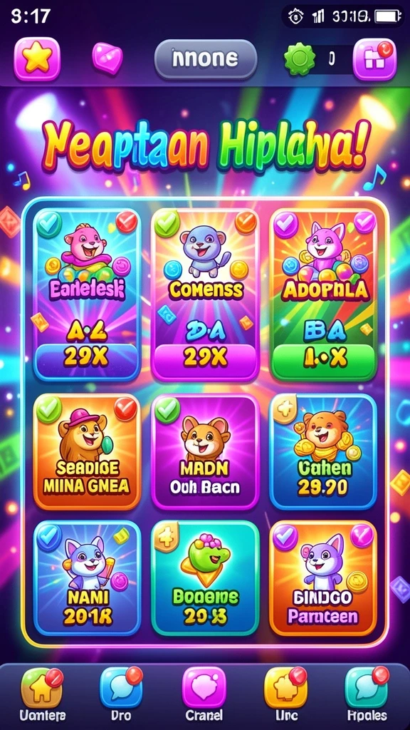 Tantangan baru yang menarik di setiap level.