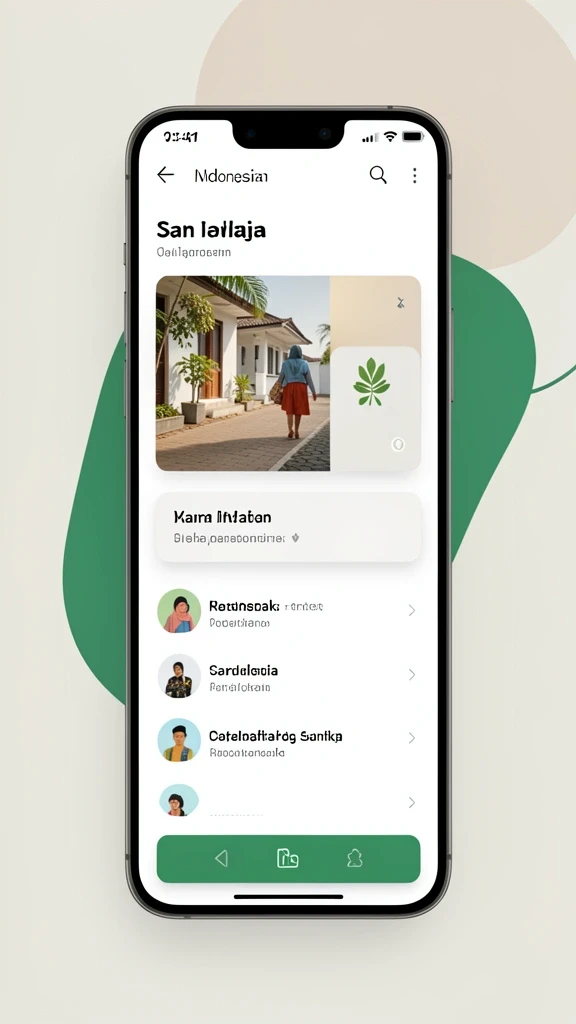 Tampilan antarmuka yang mudah dinavigasi.
