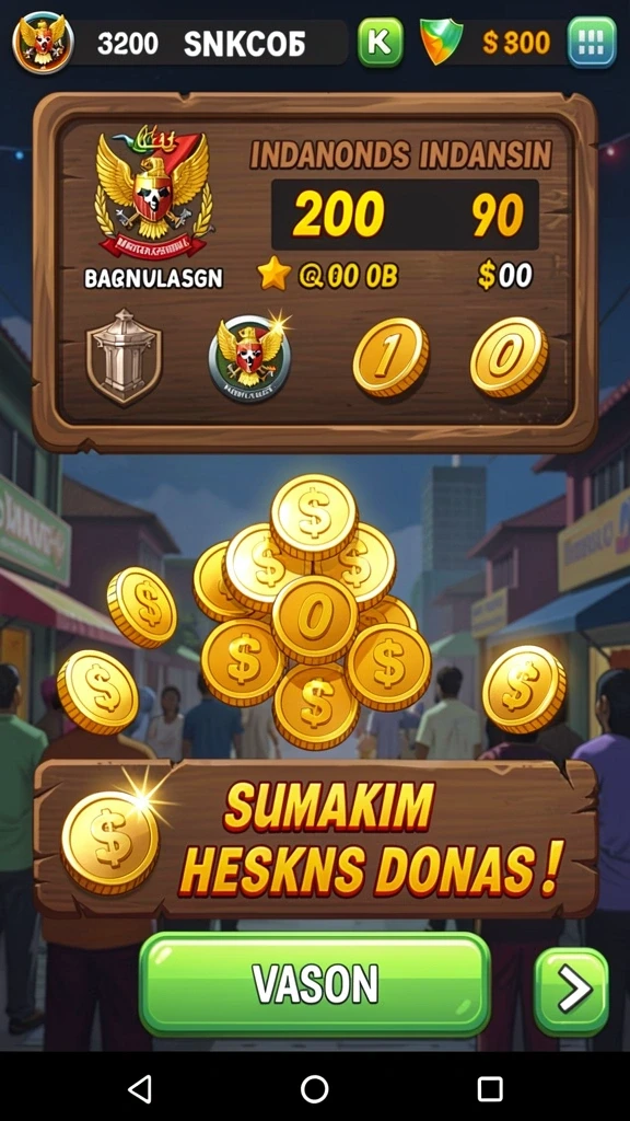 Tampilan awal permainan yang menawan.