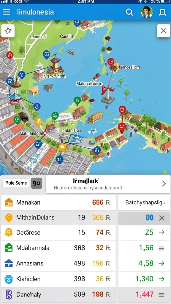 Tampilan antarmuka AYUWIN yang intuitif dan menarik.