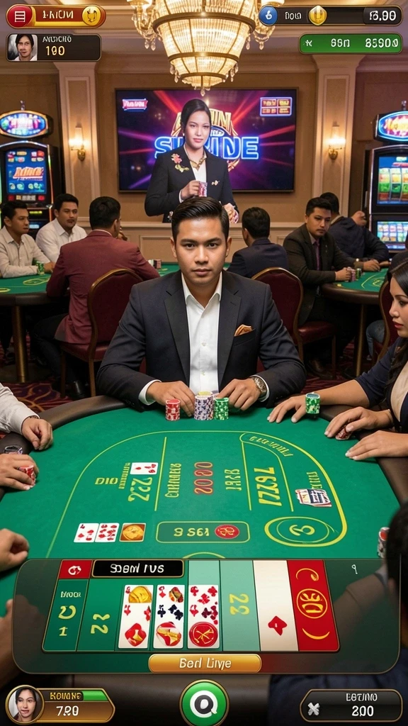 Tampilan utama B8VIP dengan navigasi yang intuitif.