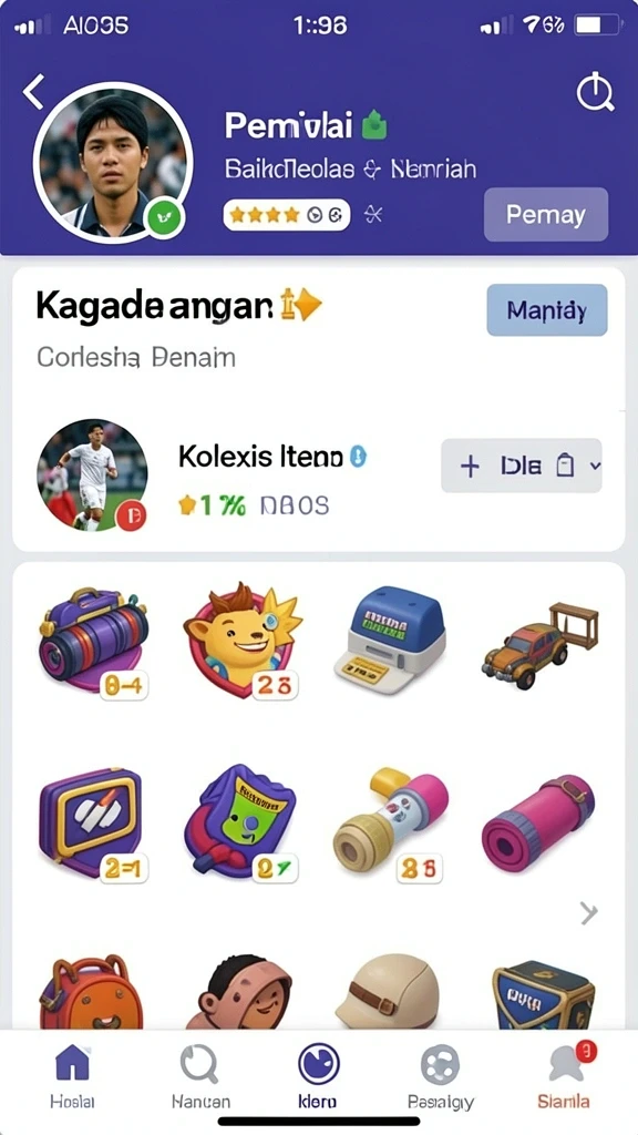 Fitur multiplayer yang memungkinkan permainan bersama teman.