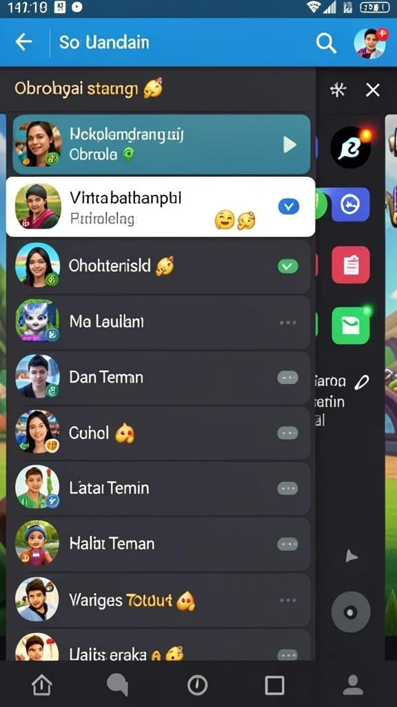 Tampilan antarmuka yang menarik dan user-friendly.