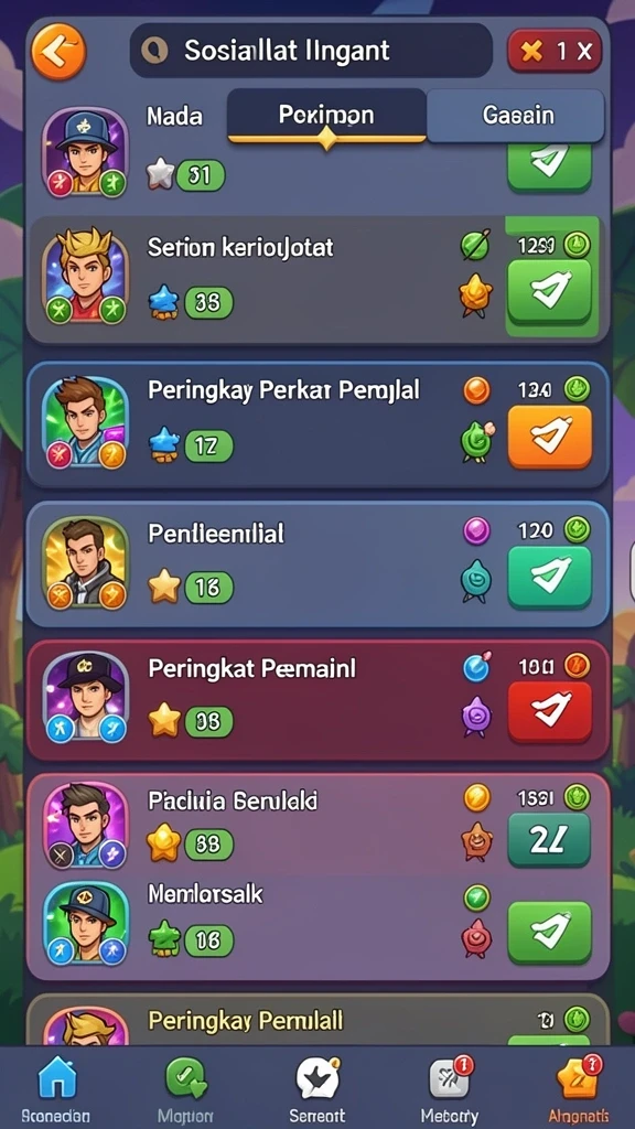 Tampilan menarik dari pilihan permainan di BETWIN188.