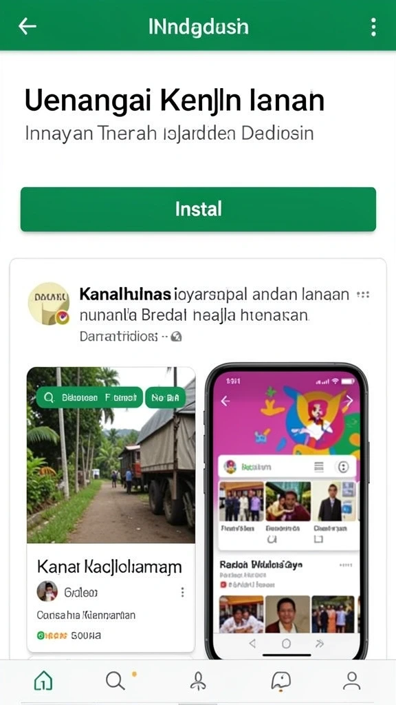 Stiker-chat yang lucu untuk menambah keseruan.