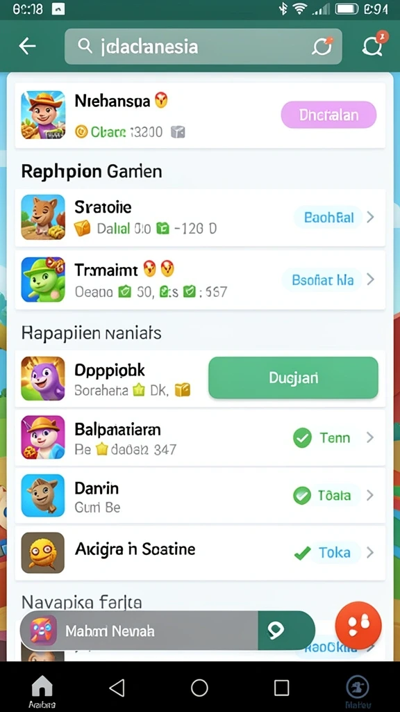 Screenshot memperlihatkan promosi menarik untuk pemain.