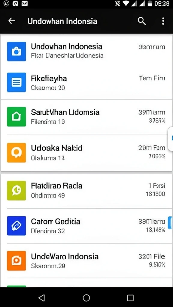 Tampilan antarmuka yang intuitif dan menarik.