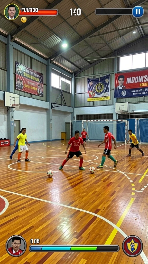 Tampilan antarmuka yang intuitif dan menarik.