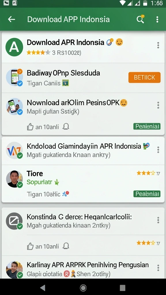 Tampilan antarmuka yang ramah pengguna.
