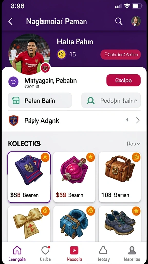 Tampilan antarmuka yang menarik dan mudah digunakan.