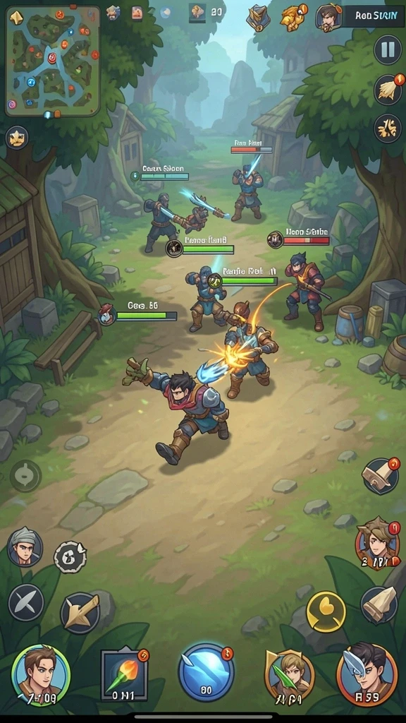 Skrinsut gameplay yang menampilkan aksi seru.
