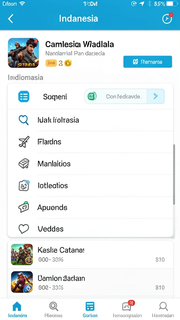 Mode permainan yang menantang dan seru.