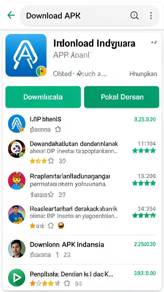 Tampilan antarmuka GUATOGEL yang menarik dan user-friendly.