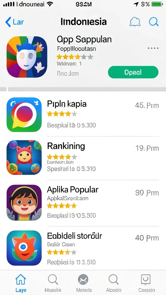 Tampilan antarmuka yang menarik dan mudah digunakan.