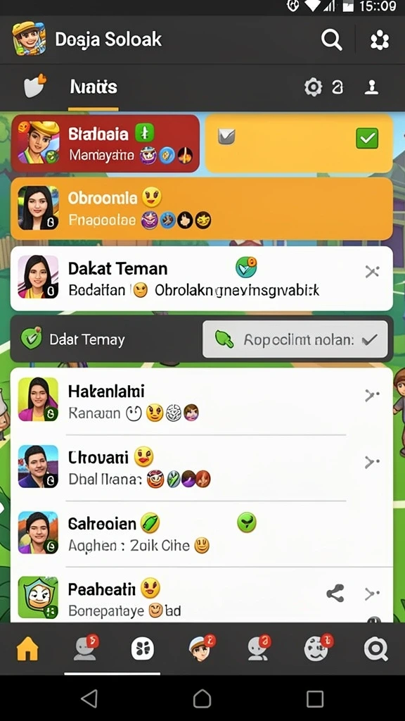Karakter yang beragam dan menarik untuk dimainkan.