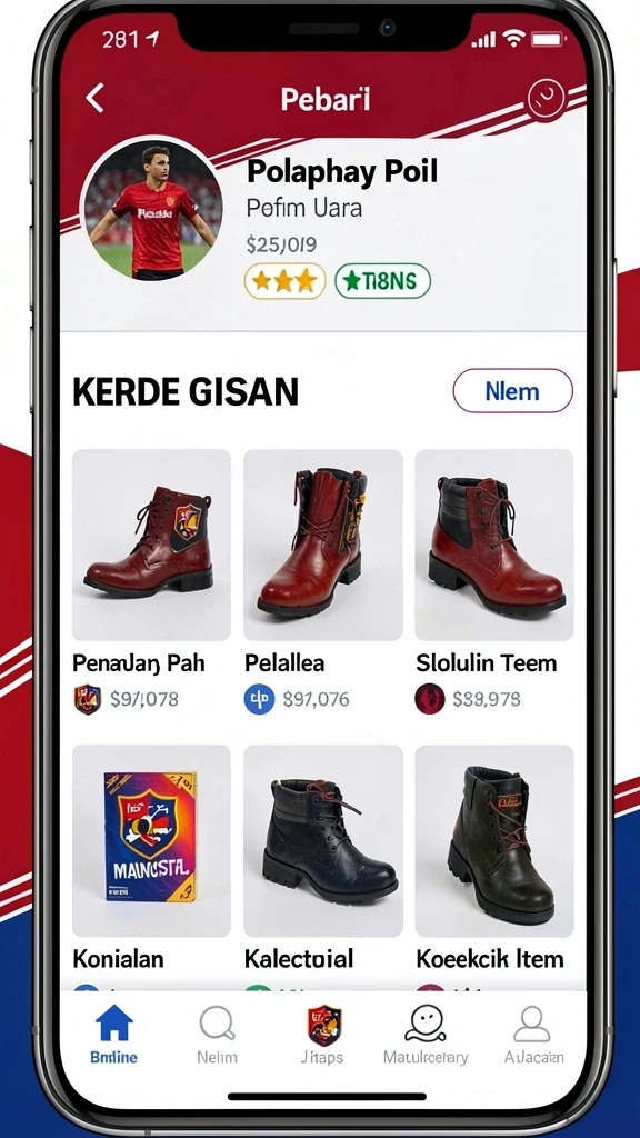 Tampilan antarmuka yang bersih dan intuitif.