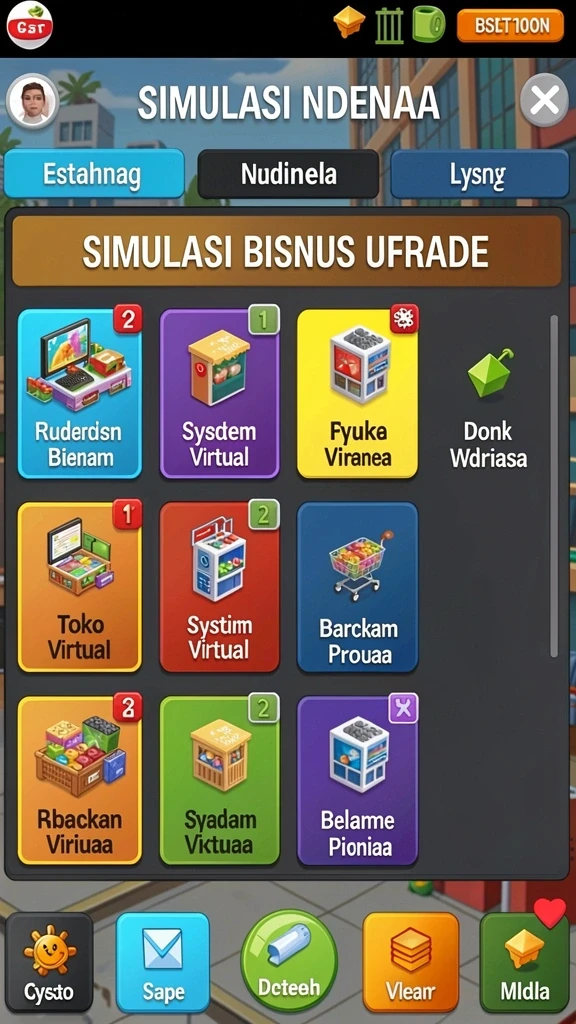 Tampilan antarmuka yang menarik dan mudah dinavigasi.