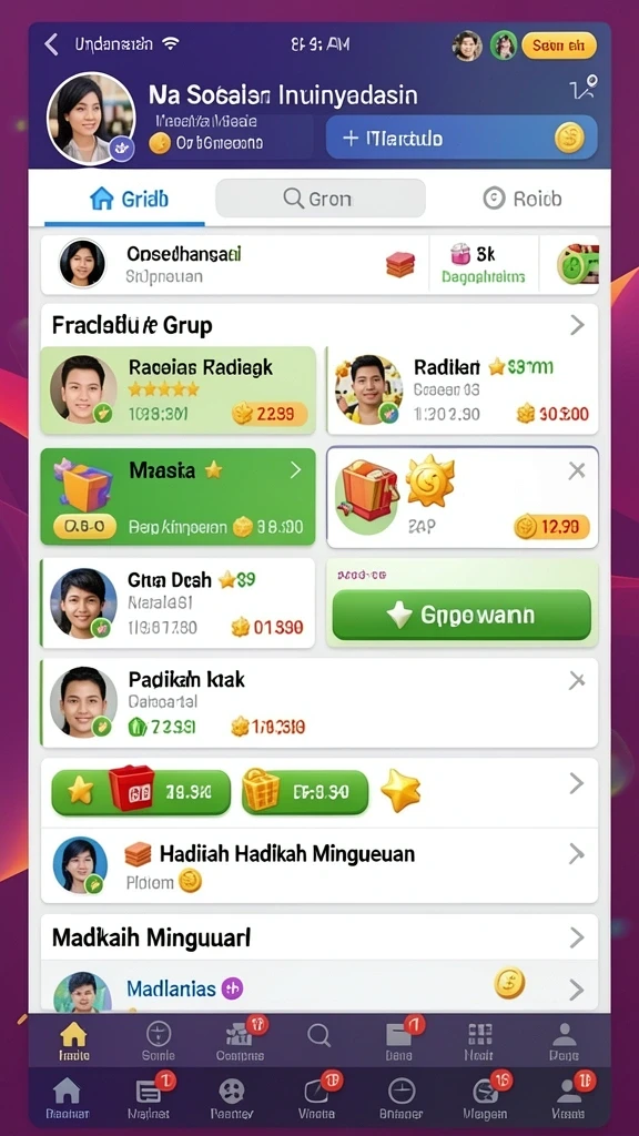 Karakter dengan desain unik dan beragam kemampuan.
