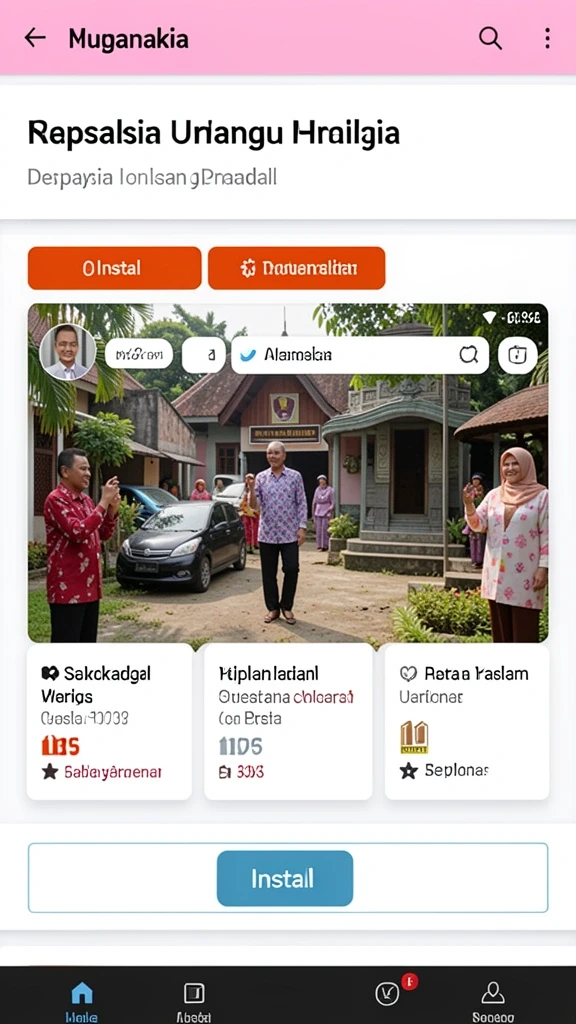 Tampilan antarmuka yang menarik dan mudah digunakan.