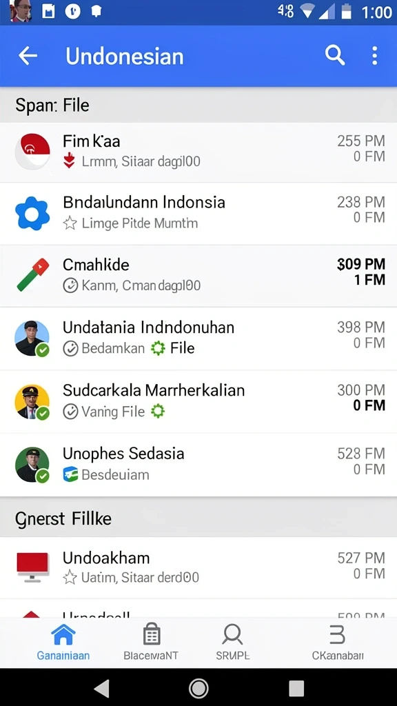 Tangkapan layar menjelaskan level yang menantang pada game.