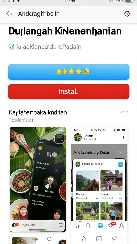 Screenshot menunjukkan berbagai level yang menantang dan beragam tema.