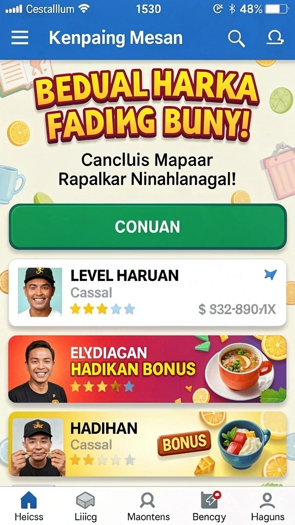 Grafis menawan yang memanjakan mata di setiap level.