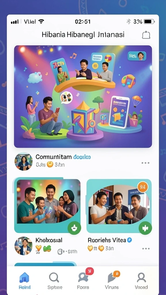 Tampilan antarmuka pengguna yang bersih dan mudah digunakan.