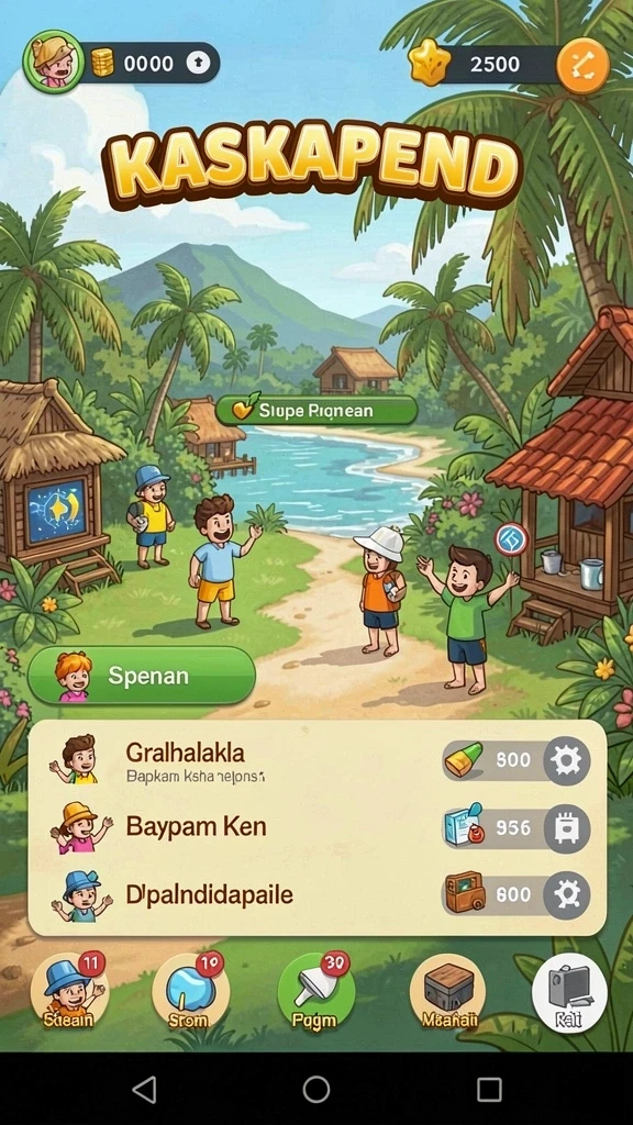 Tampilan antarmuka yang menarik dan user-friendly.