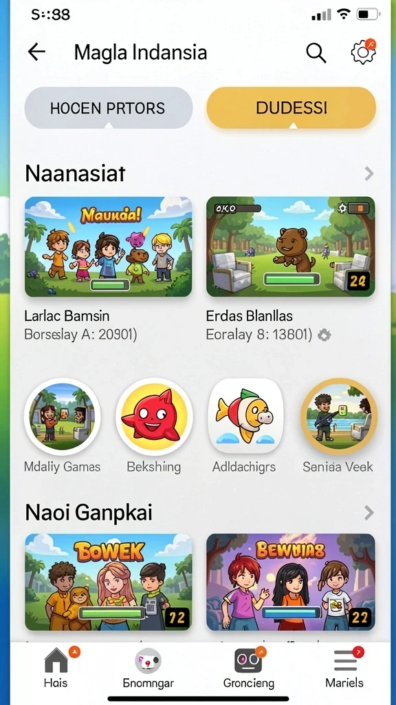 Tampilan antarmuka yang ramah pengguna.