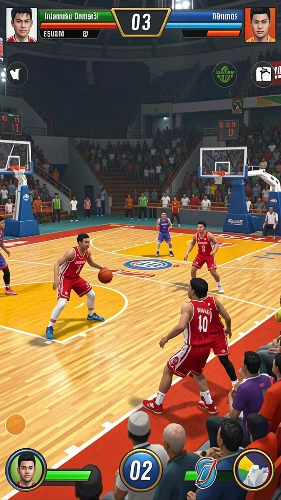 Tangkapan layar dengan fitur multiplayer yang memungkinkan pemain bermain bersama.
