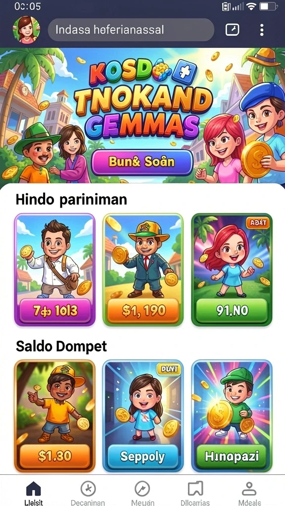 Tampilan grafis yang memukau di RAJABOTAK.