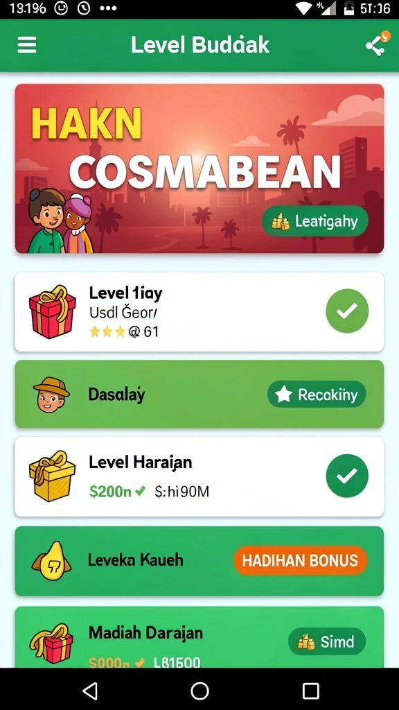 Koleksi permainan yang variatif dan menarik.