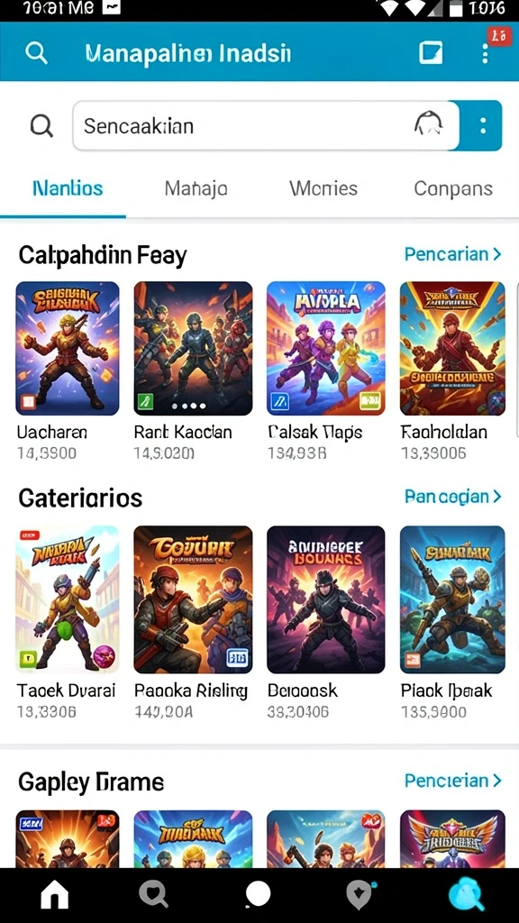 Tampilan antarmuka yang ramah pengguna.