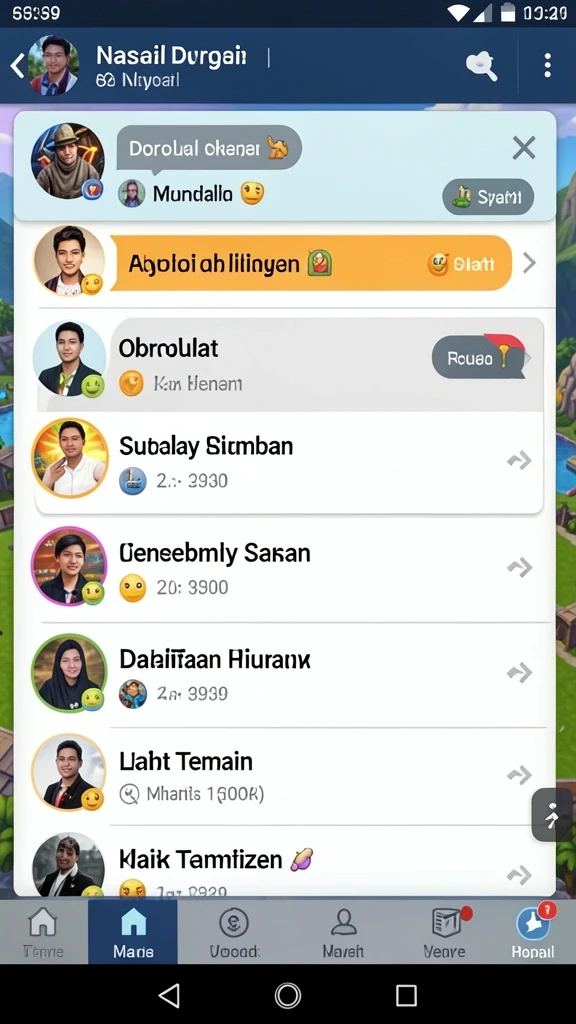 Tangkapan layar menunjukkan suasana petualangan yang mendebarkan.