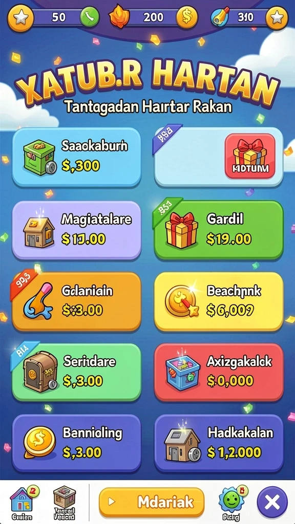 Karakter-karakter unik yang siap menemani petualangan.