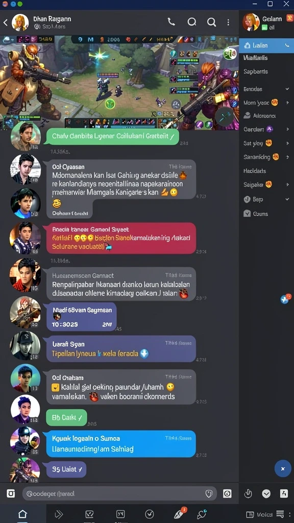 Tampilan grafis yang memukau dan penuh warna.