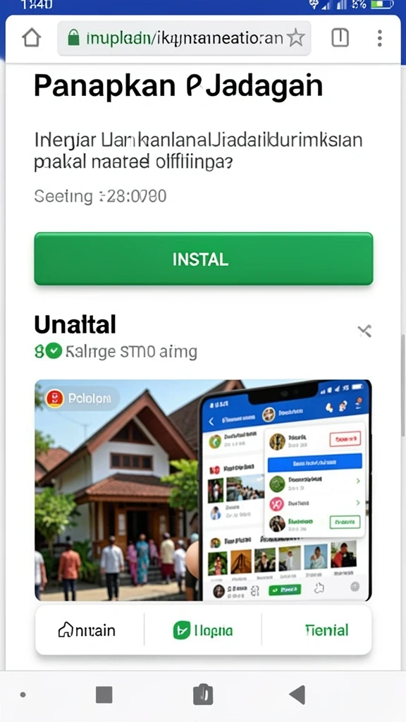 Antarmuka menarik dan mudah dipahami.