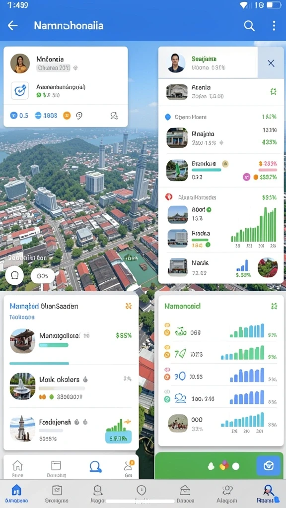 Tampilan awal SPINHARTA yang menarik.