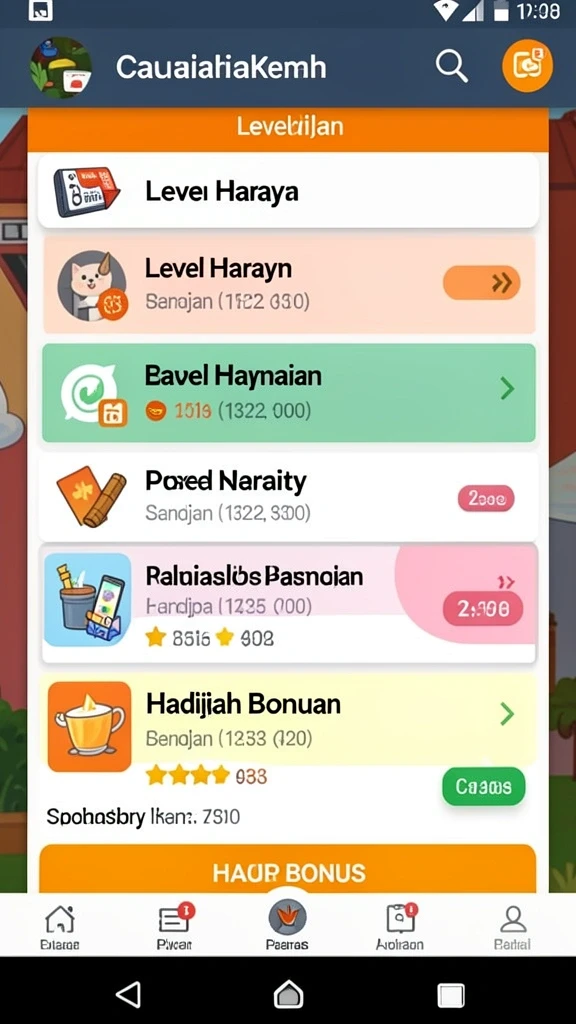 Mode permainan multiplayer yang menantang teman-teman Anda.