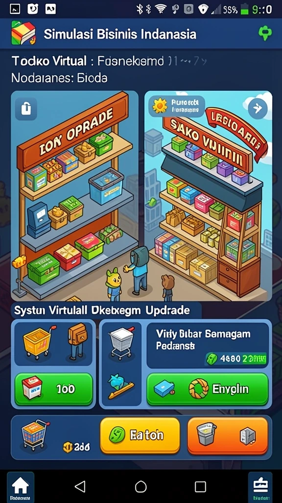 Gameplay seru yang menantang keterampilan pemain.