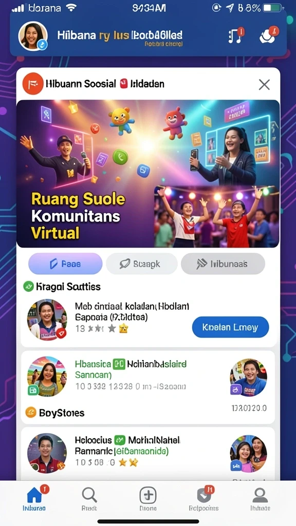 Ragam permainan yang bervariasi untuk semua selera.