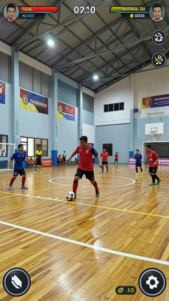 Tampilan karakter dengan detail yang menawan.