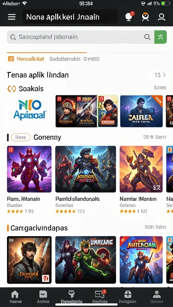 Level menantang untuk semua kalangan.
