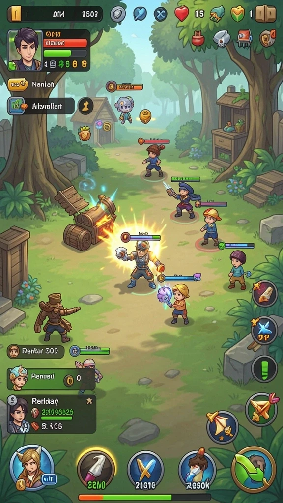 Tangkapan layar dari mode multiplayer ZK7.